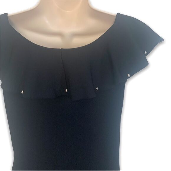 ANTHRO Fred and Sibel Ruffle and Studs Detail Top - Picture 5 of 6